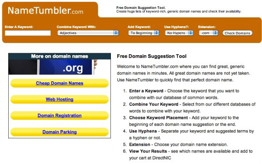 Nametumbler Tool