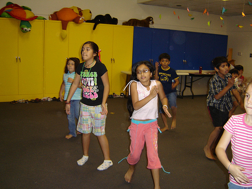 Funny Indian dance floor