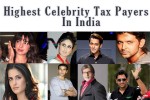 Celebrity Tax Payers In India