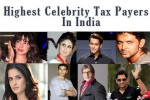 Celebrity Tax Payers In India