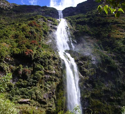 Sutherland Waterfalls New Zealand