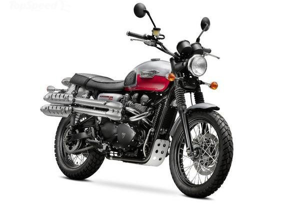 2014 Triumph Scrambler motorcycle