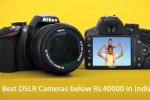 Best DSLR Cameras in India